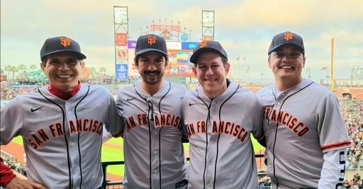 enable team at a baseball game