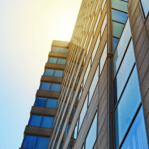 glass office building