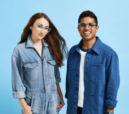 people wearing glasses