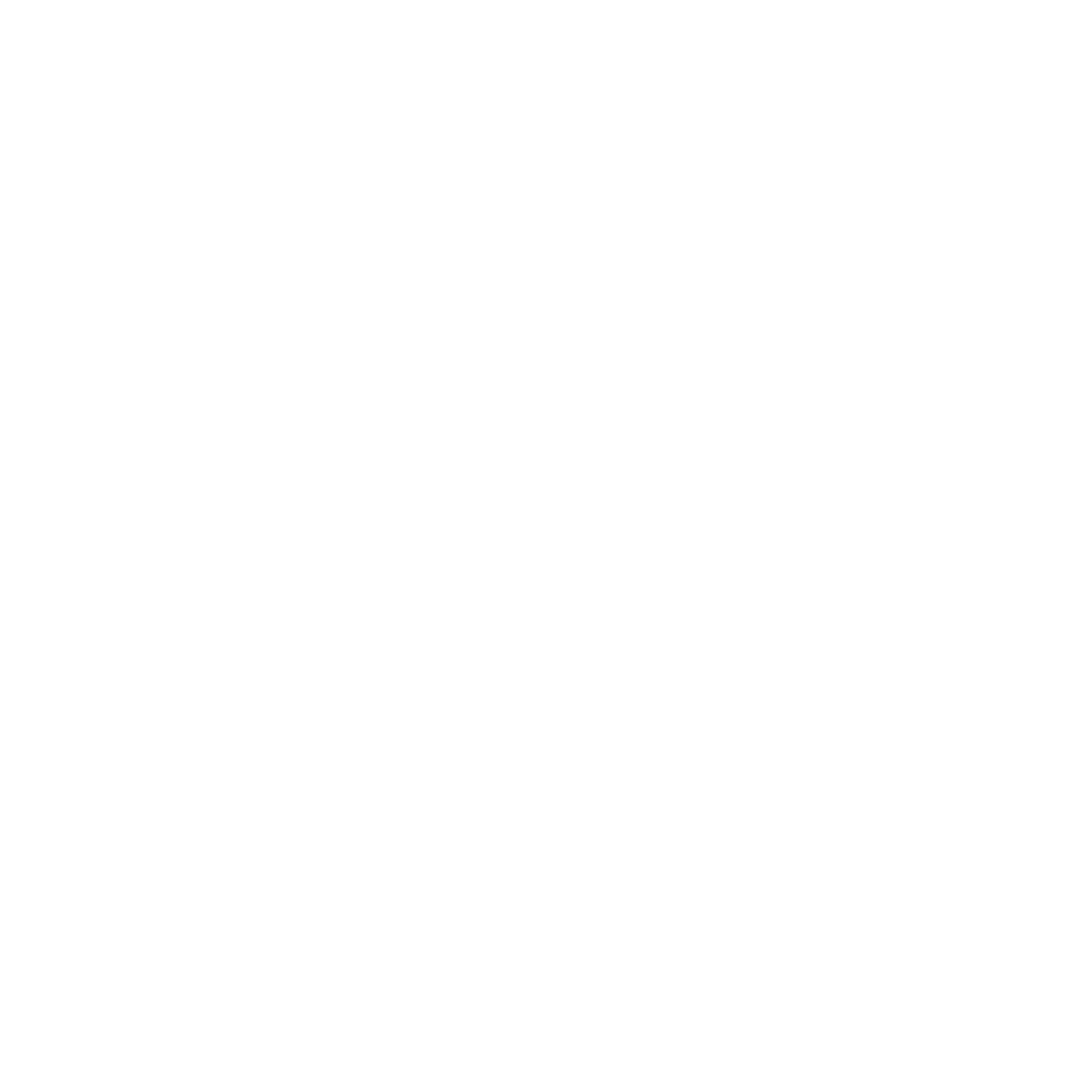 white circle with half circle above it