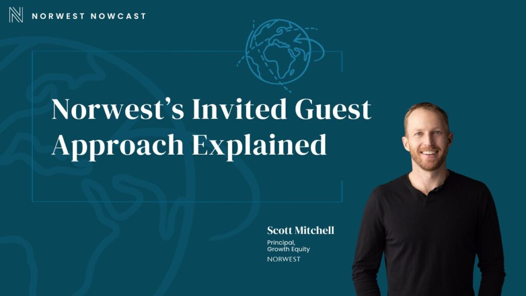 A graphic with the title Norwest’s Invited Guest Approach Explained